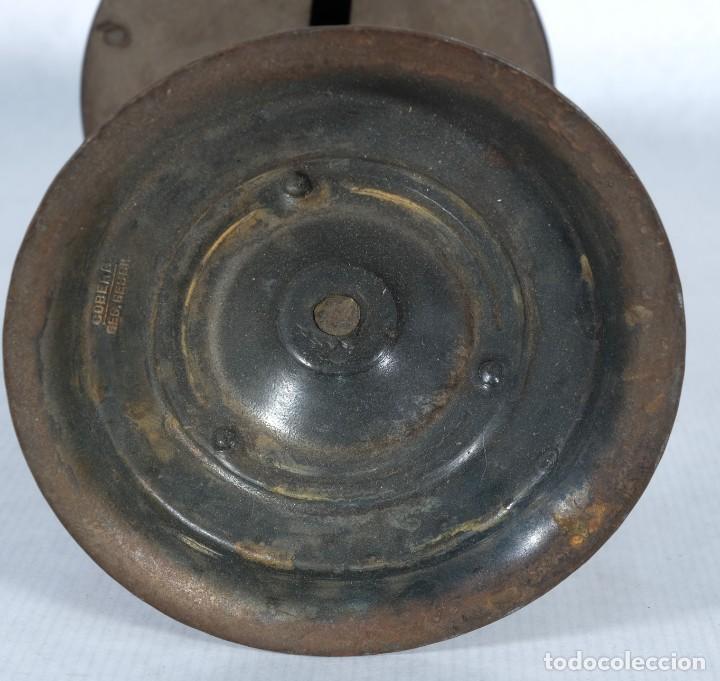 Antig&uuml;edades: L&aacute;mpara de mesa en lat&oacute;n de Coberg Ges, Gesch - Foto 10
