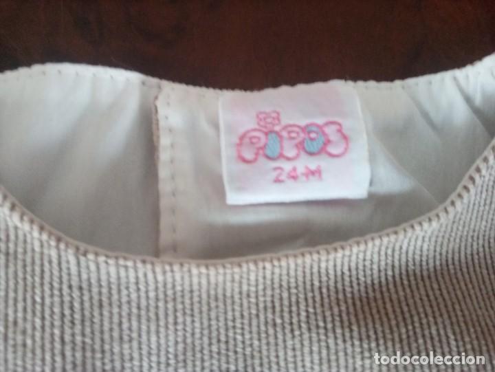 Antig&uuml;edades: LOTE DE DOS VESTIDITOS, UNO CELESTE Y OTRO BEIG. - Foto 9