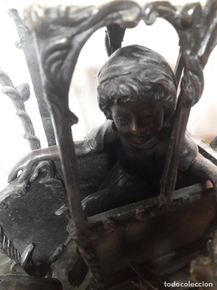 Antig&uuml;edades: GRAN CENTRO DE BRONCE Y MARMOL - Foto 6