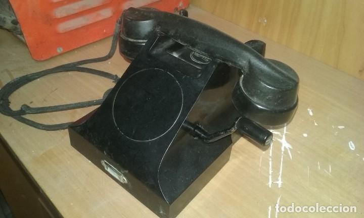 Antig&uuml;edades: TELEFONO ANTIGUO ERICSSON MAGNETO - Foto 3