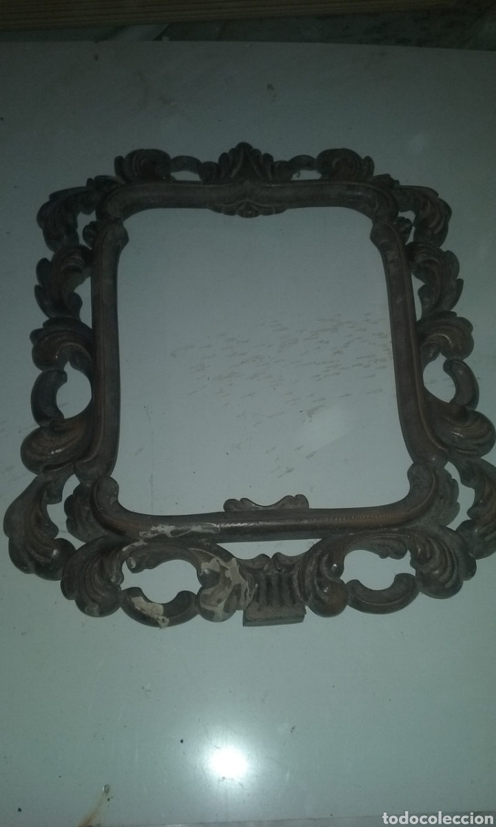 Antig&uuml;edades: Marco antiguo de madera - Foto 2