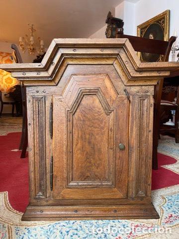 Antig&uuml;edades: Mueblito antiguo de madera de roble - Foto 1