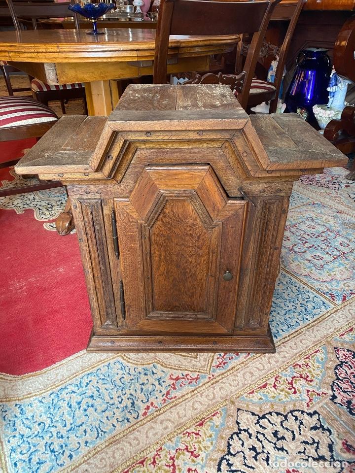Antig&uuml;edades: Mueblito antiguo de madera de roble - Foto 2