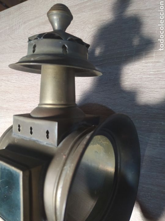 Antig&uuml;edades: ANTIGUO FAROL DE CARRUAJE - Foto 3
