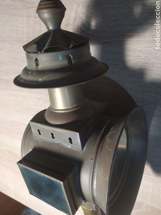 Antig&uuml;edades: ANTIGUO FAROL DE CARRUAJE - Foto 8