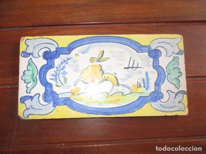 Antig&uuml;edades: Azulejo Triana Pintado - Foto 1