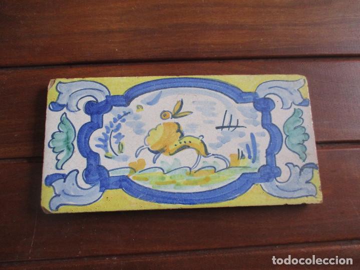 Antig&uuml;edades: Azulejo Triana Pintado - Foto 2