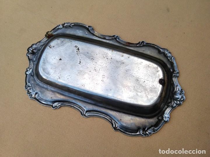 Antig&uuml;edades: Bandeja metal. - Foto 2