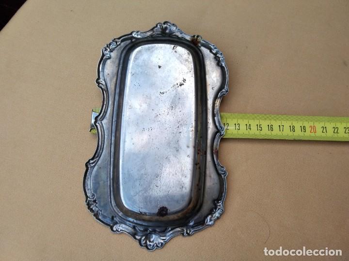 Antig&uuml;edades: Bandeja metal. - Foto 4