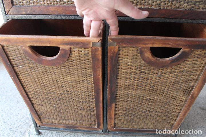 Antig&uuml;edades: mueble de hierro y bamb&uacute; - Foto 3