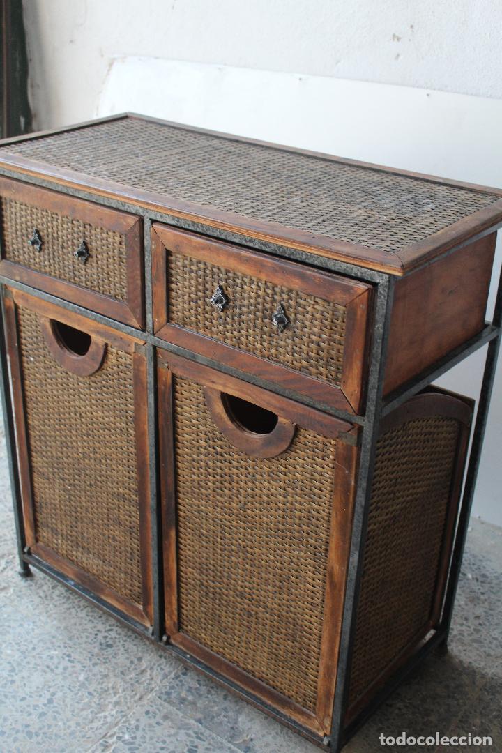 Antig&uuml;edades: mueble de hierro y bamb&uacute; - Foto 6