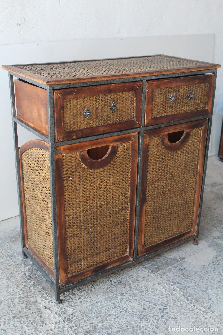 Antig&uuml;edades: mueble de hierro y bamb&uacute; - Foto 8