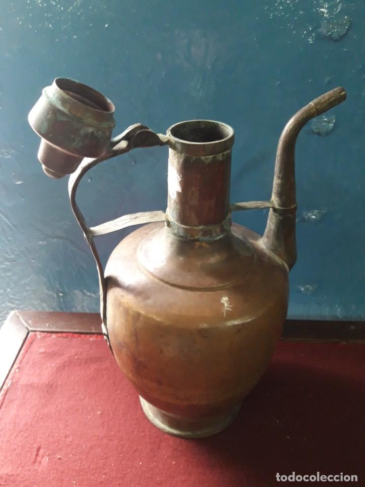 Antig&uuml;edades: Jarra de cobre - Foto 4