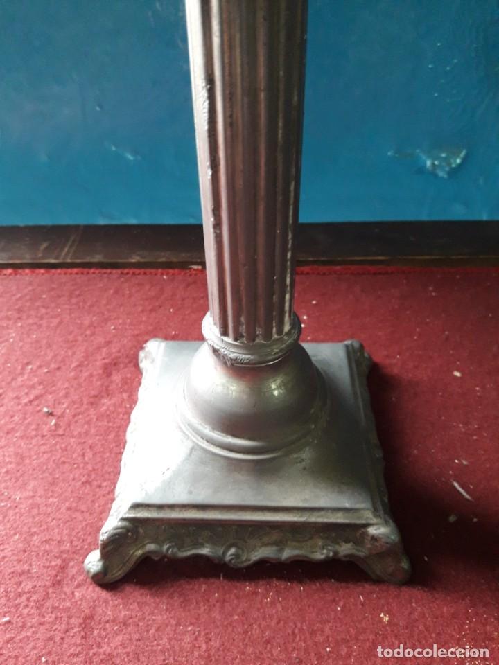 Antig&uuml;edades: Quinque de esta&ntilde;o - Foto 3
