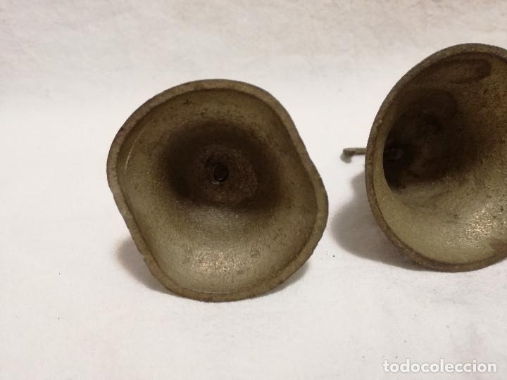 Antig&uuml;edades: CONJUNTO DE CAMPANAS DECORATIVAS DE BRONCE / LATON - Foto 21