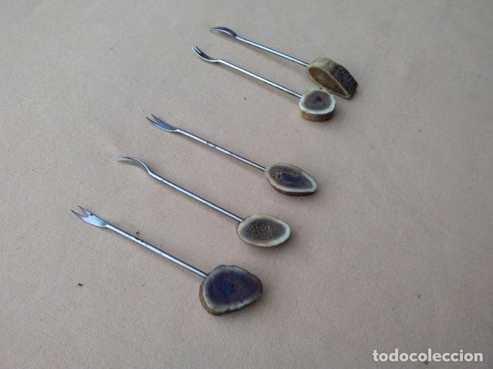Antig&uuml;edades: Pinchos de picadas cuerno. - Foto 1