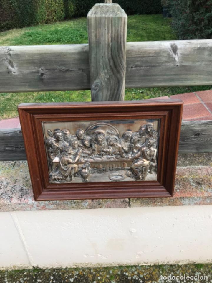 Antig&uuml;edades: Santa cena , cobre, madera - Foto 1