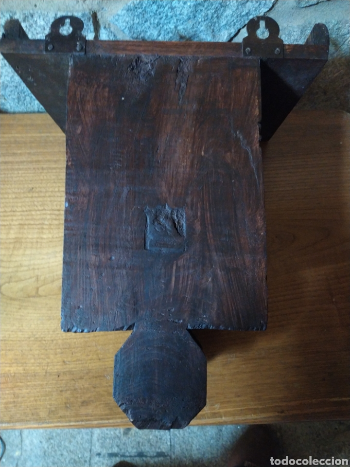 Antig&uuml;edades: Mensula, canecillo O capitel de madera - Foto 3