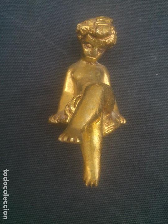 Antig&uuml;edades: ANTIGUA PIEZA DECORATIVA RELOJ