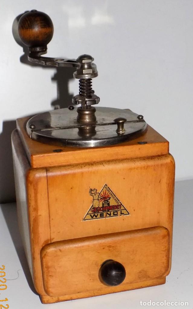 Antig&uuml;edades: MOLINILLO DE CAF&Eacute; MARCA WENDL. AUSTRIA. CA. 1925/1930 - Foto 2