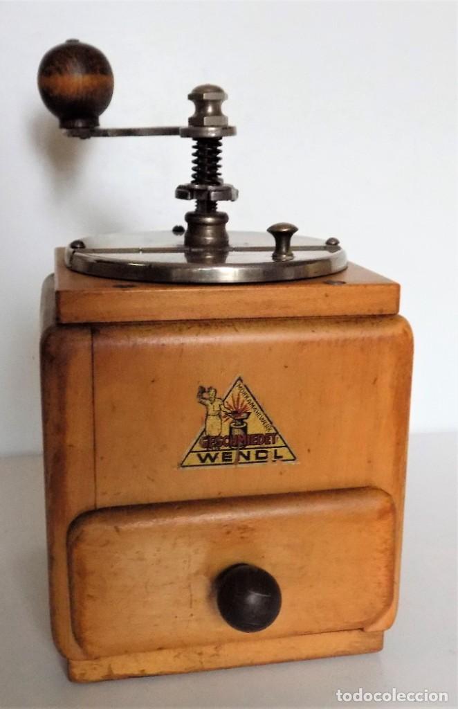 Antig&uuml;edades: MOLINILLO DE CAF&Eacute; MARCA WENDL. AUSTRIA. CA. 1925/1930 - Foto 3