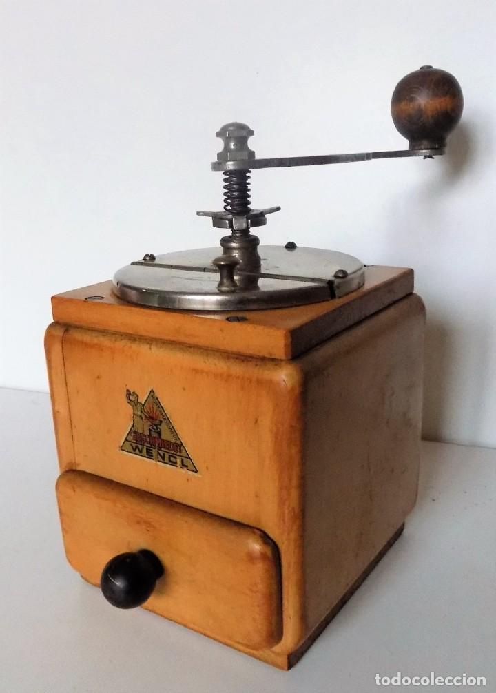 Antig&uuml;edades: MOLINILLO DE CAF&Eacute; MARCA WENDL. AUSTRIA. CA. 1925/1930 - Foto 5
