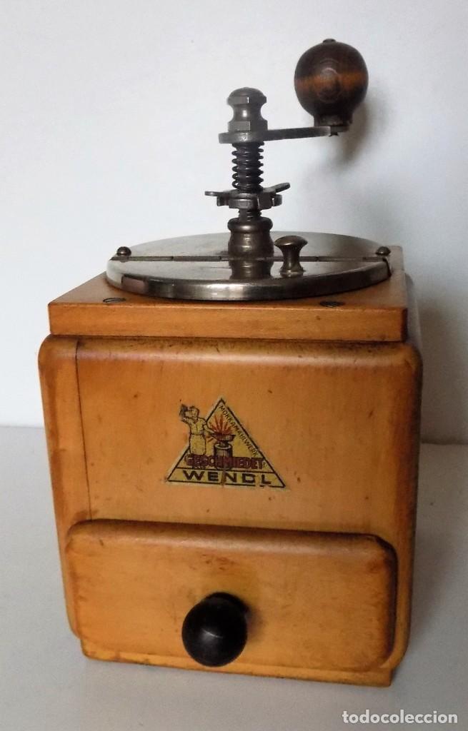 Antig&uuml;edades: MOLINILLO DE CAF&Eacute; MARCA WENDL. AUSTRIA. CA. 1925/1930 - Foto 7