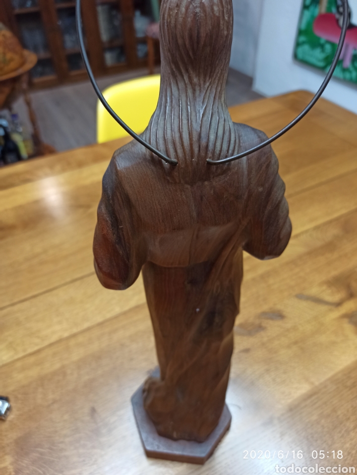 Antig&uuml;edades: Talla coraz&oacute;n de Jes&uacute;s - Foto 2