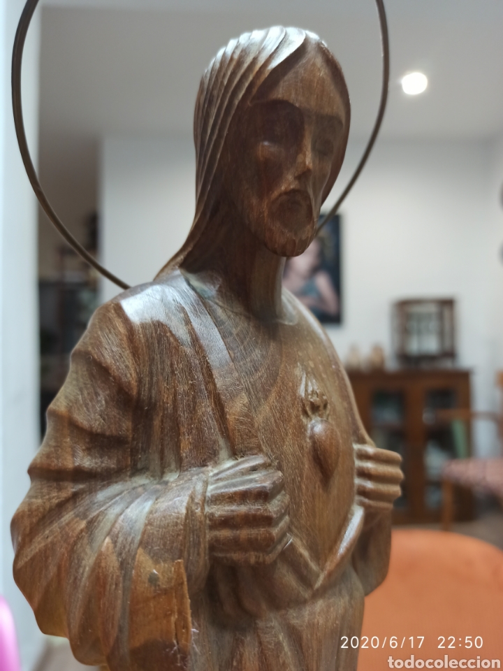 Antig&uuml;edades: Talla coraz&oacute;n de Jes&uacute;s - Foto 7