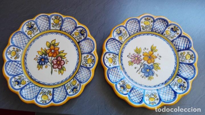 Antig&uuml;edades: PLATOS CERAMICA TALABRICENSE (2) - Foto 1