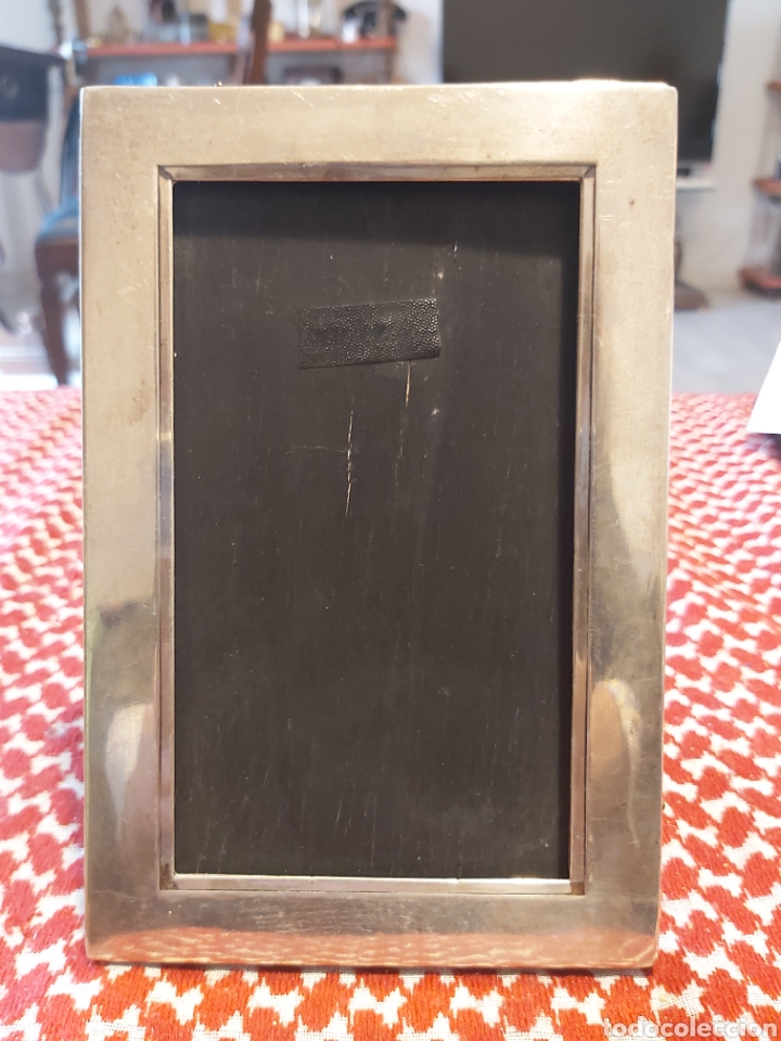 Antig&uuml;edades: Antiguo marco de plata. - Foto 1