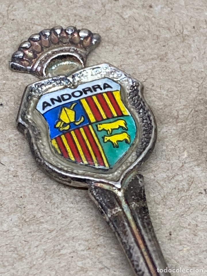 Antig&uuml;edades: Cuchara de plata Andorra - Foto 2