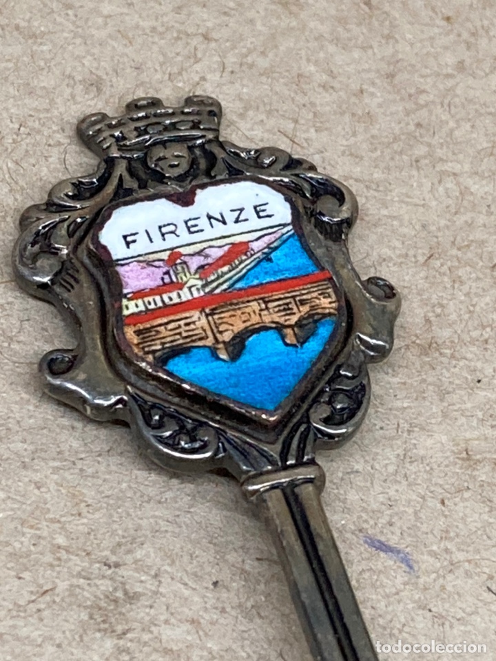 Antig&uuml;edades: Cuchara de plata Firence - Foto 2