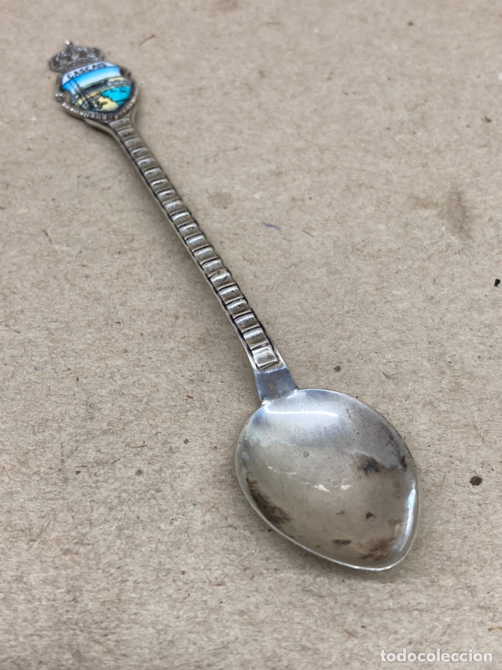 Antig&uuml;edades: Cuchara de plata Cascas - Foto 1