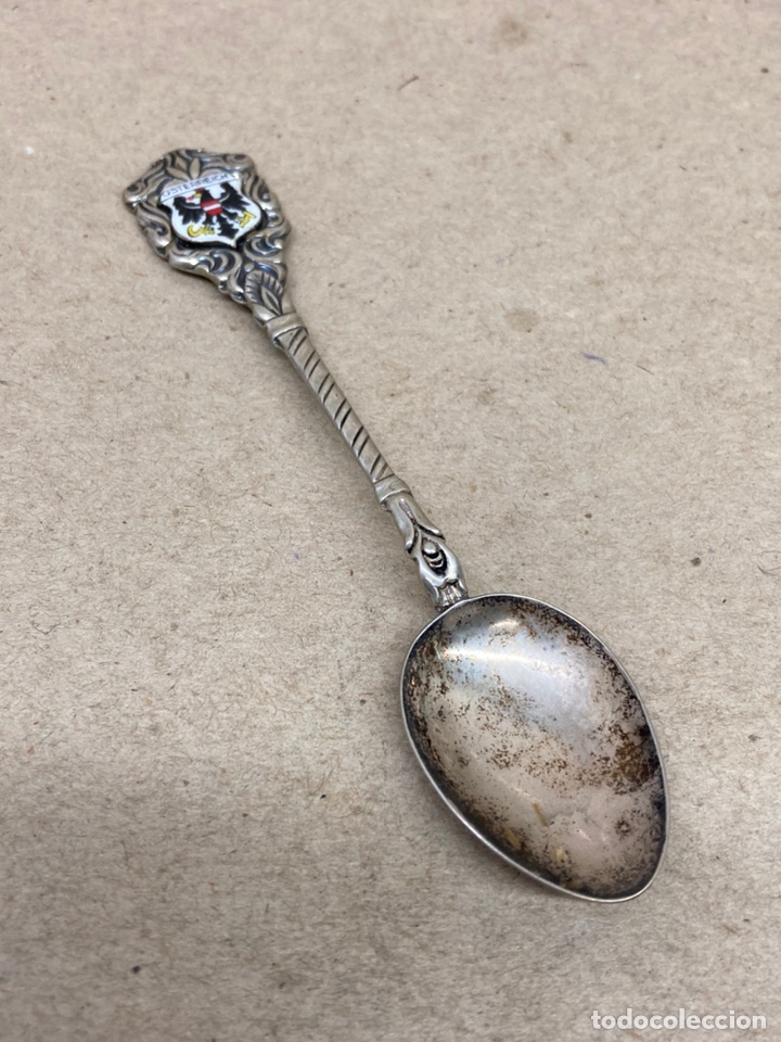 Antig&uuml;edades: Cuchara de plata Osterreich - Foto 4
