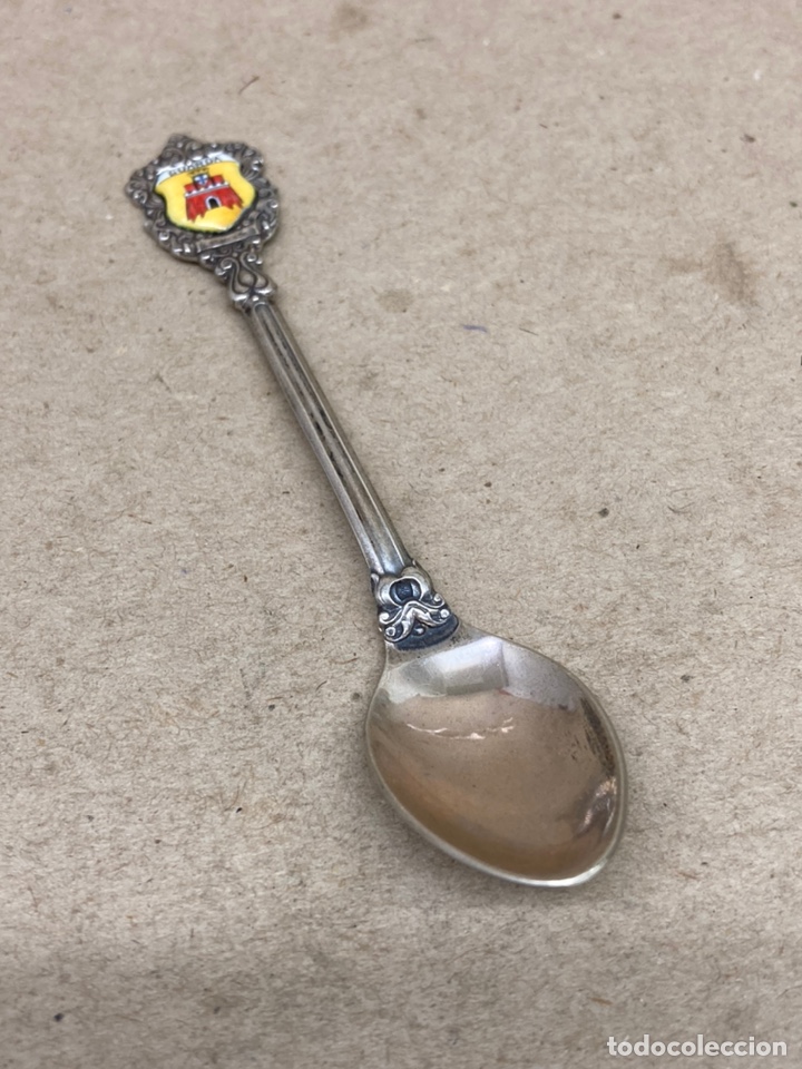 Antig&uuml;edades: Cuchara de plata Guarda - Foto 1