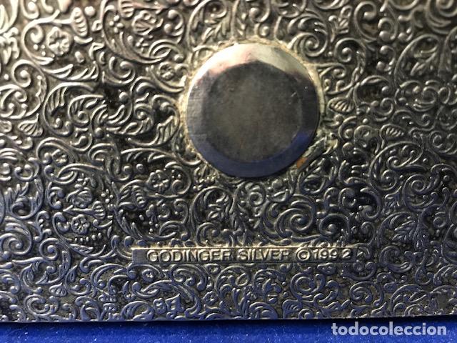 Antig&uuml;edades: JOYERO BRONCE CON BA&Ntilde;O DE PLATA - Foto 4