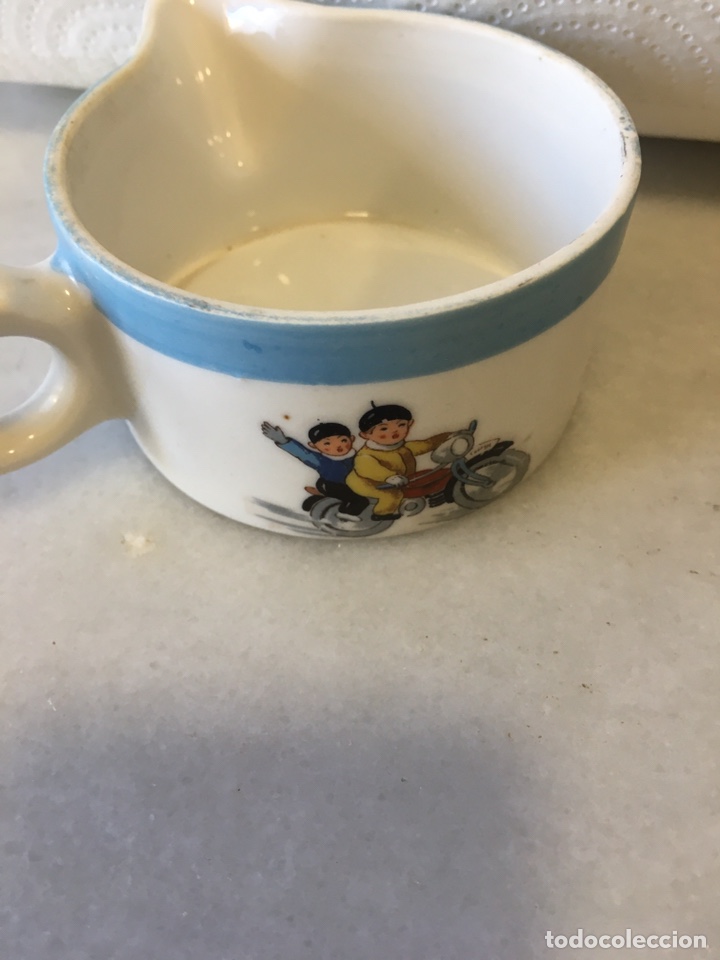 Antig&uuml;edades: Taza de leche art deco - Foto 1