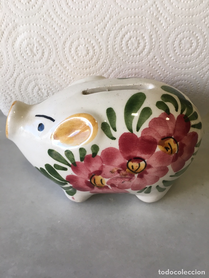 Antig&uuml;edades: Hucha ceramica - Foto 2