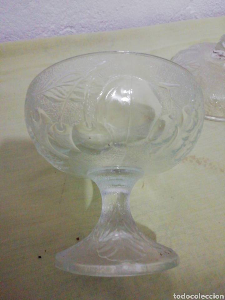 Antig&uuml;edades: Bombonera cristal tallado - Foto 3