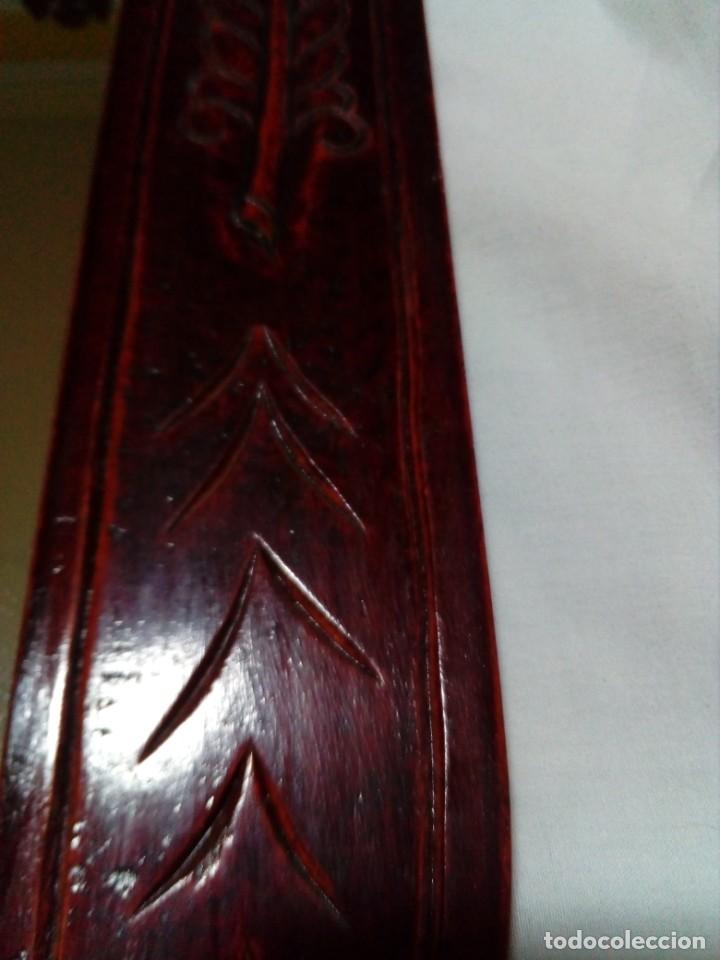 Antig&uuml;edades: ESPEJO DE MADERA - Foto 3