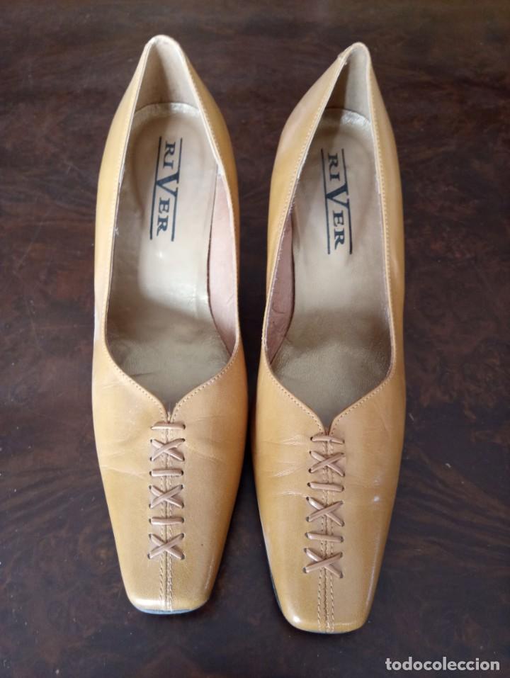 Bonitos zapatos river numero 36, color avellana - Vendido en Subasta -  231708255