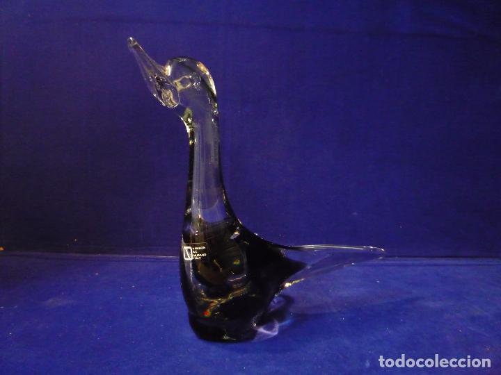 Antig&uuml;edades: PATO CRISTAL MURANO - Foto 1