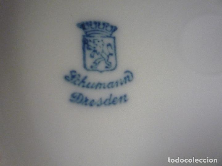 Antig&uuml;edades: JARRON PORCELANA DRESDEN - Foto 5