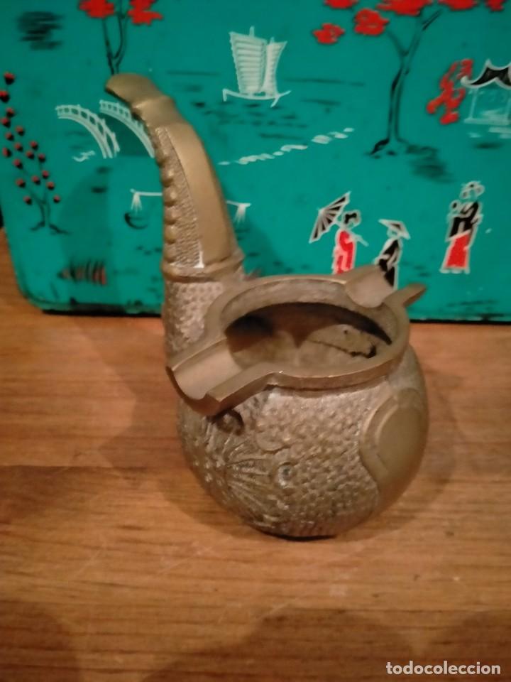 Antig&uuml;edades: CENICERO DE BRONCE - Foto 1