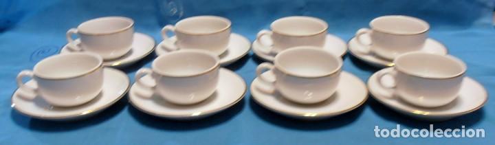 Antig&uuml;edades: JUEGO DE CAFE CONFITERIA LA TOJA - Foto 2