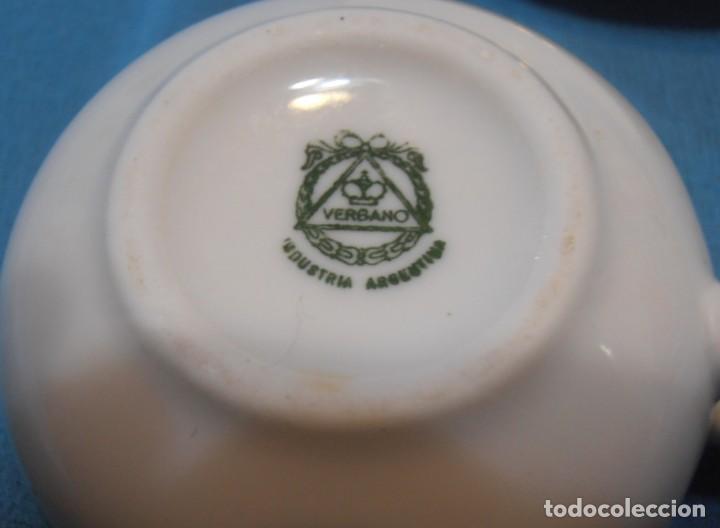 Antig&uuml;edades: JUEGO DE CAFE CONFITERIA LA TOJA - Foto 4