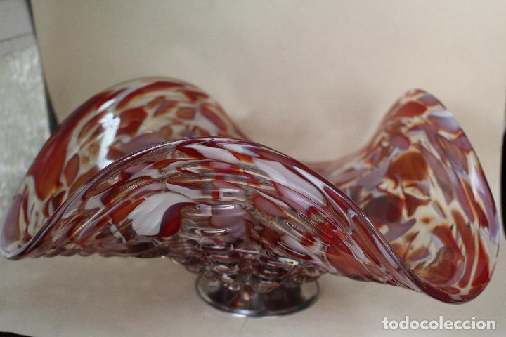Antig&uuml;edades: centro de mesa frutero de cristal de murano - Foto 4