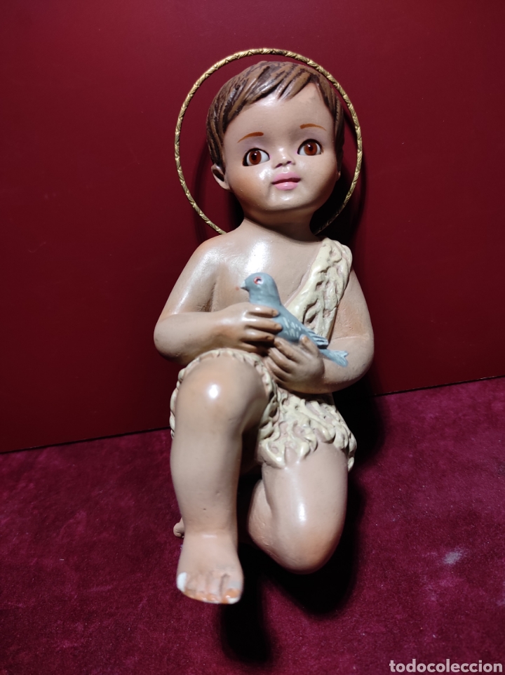 Antig&uuml;edades: Ni&ntilde;o Jes&uacute;s con Paloma - Foto 1