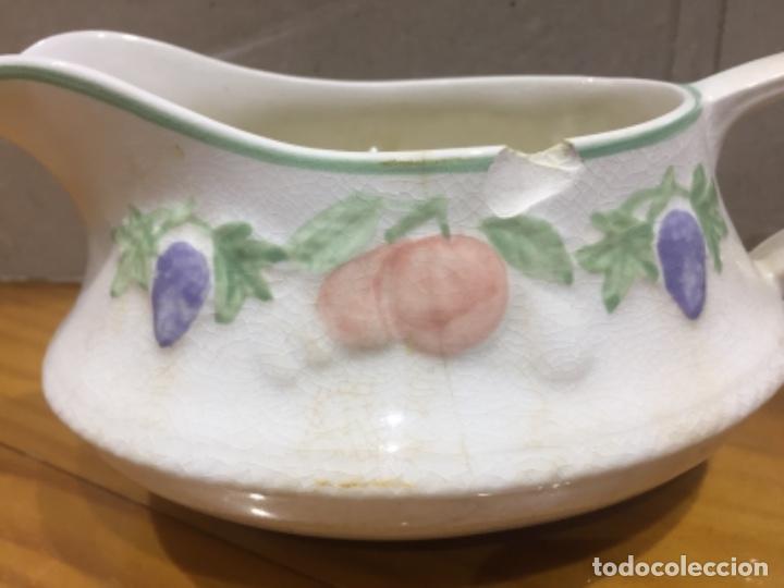 Antig&uuml;edades: Salsera cer&aacute;mica - Foto 4